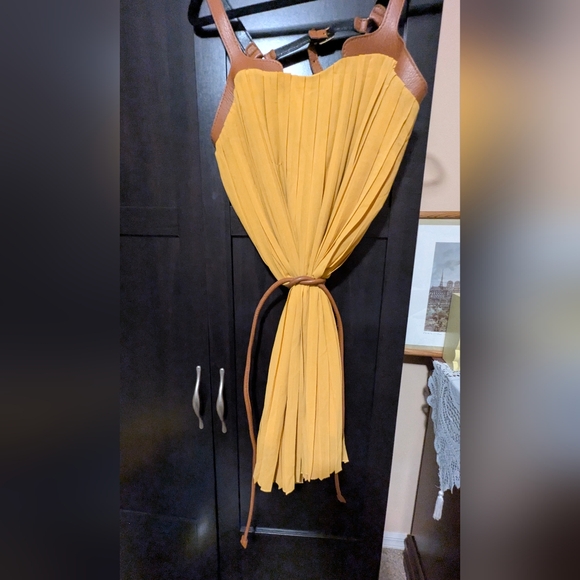 Yellow Harness Dress - Picture 2 of 8